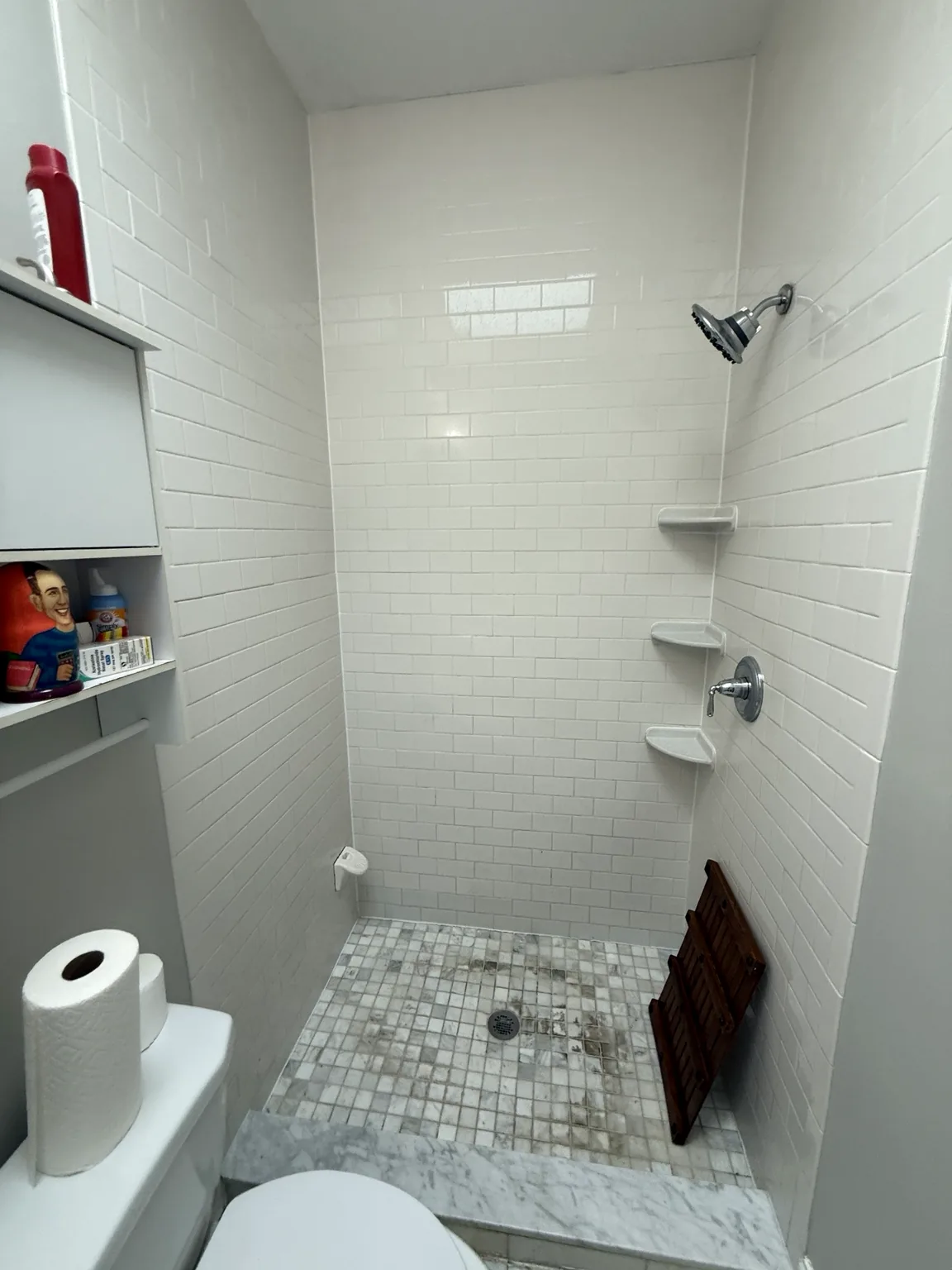 Restored shower enclosure